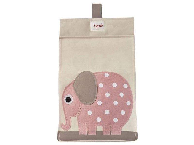 3 Sprouts diaper stacker elephant 