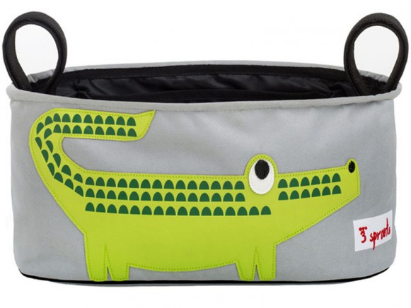 3 Sprouts Kinderwagentasche Krokodil