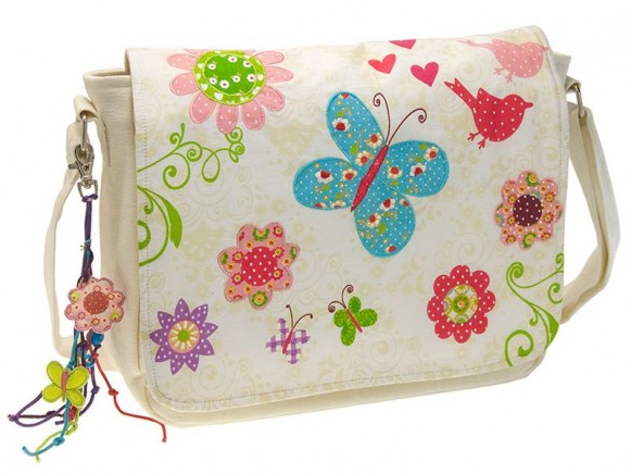 Canvas Tasche mit Schmetterling von Wendekreis