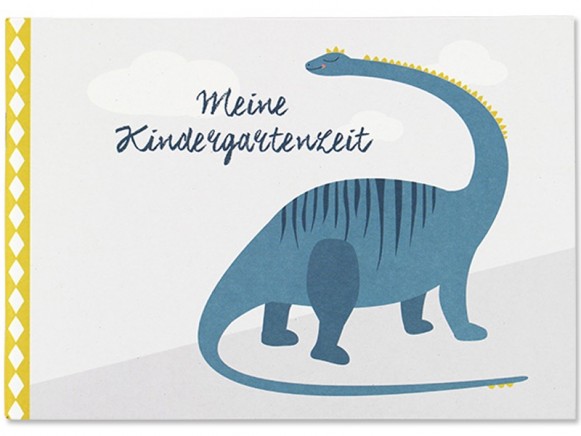 Ava & Yves Erinnerungsbuch Meine Kindergartenzeit DINOSAURIER