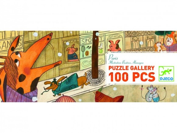 Djeco Puzzle Galerie Paris (100 Teile)