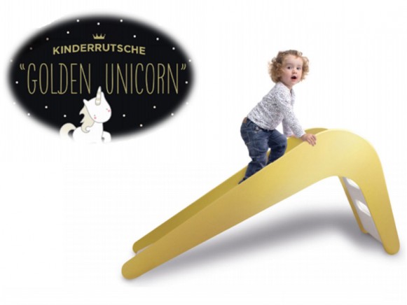 Jupiduu Kinderrutsche Golden Unicorn