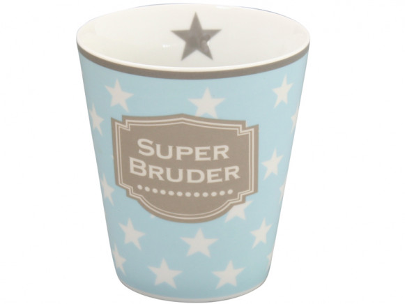 Krasilnikoff Becher Happy Mug Super Bruder