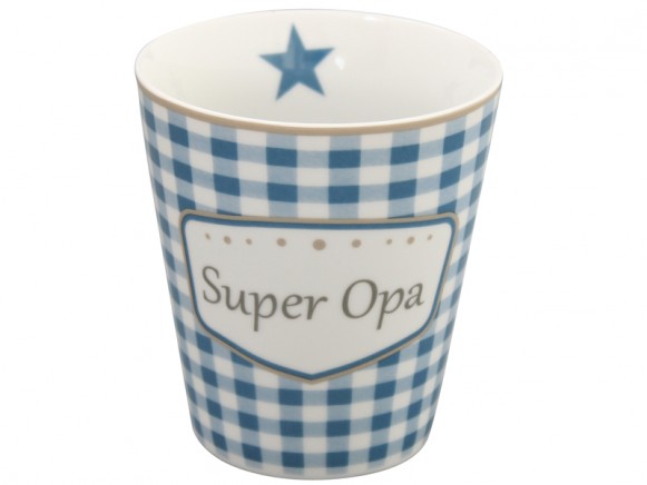 Krasilnikoff Becher Happy Mug Super Opa