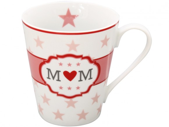 Krasilnikoff Henkelbecher Happy Mug Mom