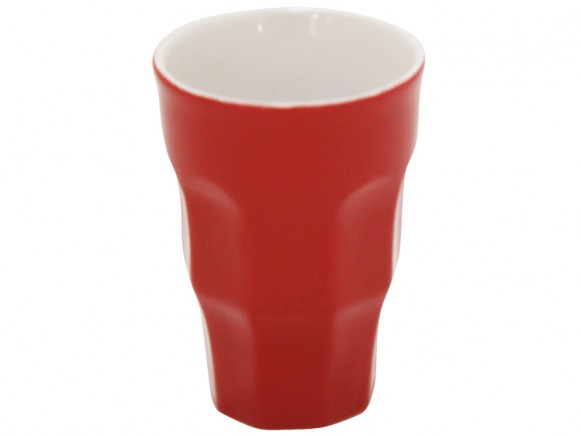 Krasilnikoff Retro Becher rot