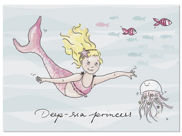 krima & isa Postkarte Deep Sea Princess