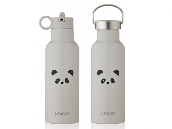 LIEWOOD Wasserflasche Neo PANDA light grey