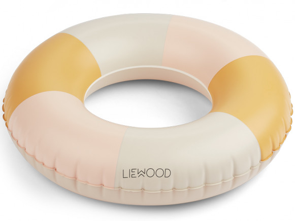 LIEWOOD Schwimmring BALOO Stripes Peach/Sandy/Yellow Mellow