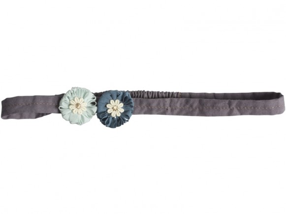 Maileg Haarband CHIFFONBLUMEN aqua