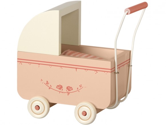 Maileg Puppen-Kinderwagen MICRO rosa