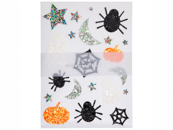 Meri Meri 120 Sticker GLITZER HALLOWEEN