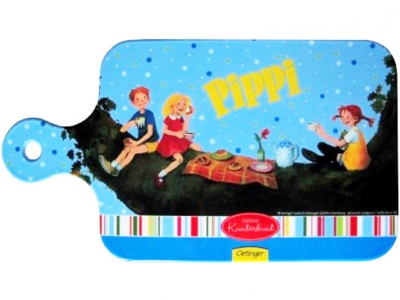 Pippi Langstrumpf Frühstücksbrettchen Picknick
