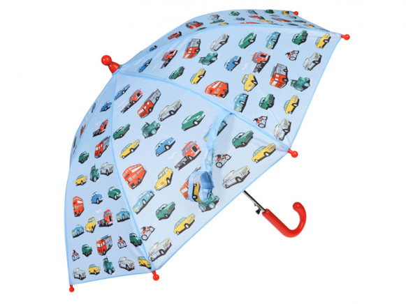 Rex London Kinder-Regenschirm ROAD TRIP Autos 