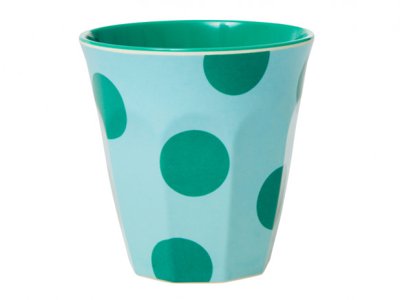 RICE Becher MINT With Green Dots