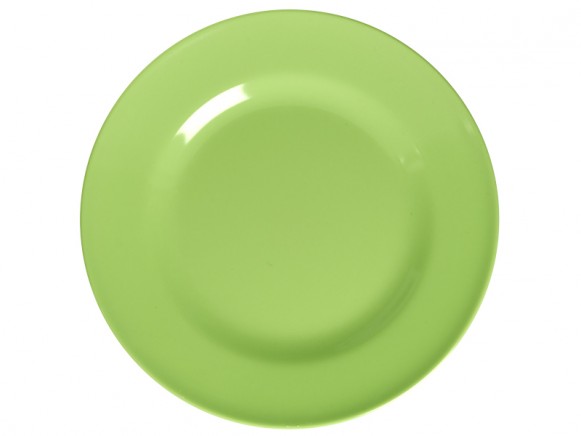 Grosser RICE Teller pastell-neon-grün