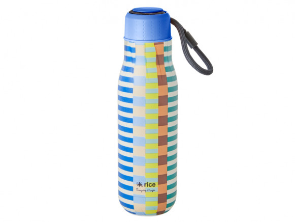 RICE Thermosflasche Edelstahl SUMMER STRIPES