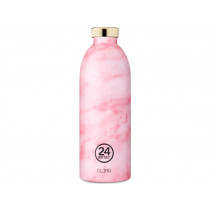 24 Bottles CLIMA Thermosflasche MARBLE PINK 850ml