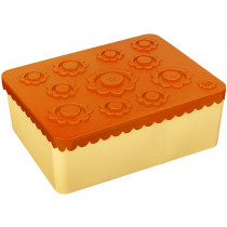 Blafre Lunchbox BLUMEN hellgelb / orange