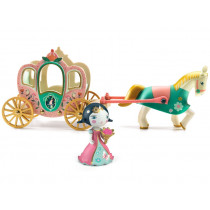 Djeco Arty Toys Prinzessin MILA & ZE CAROSSE