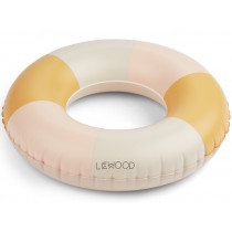 LIEWOOD Schwimmring BALOO Stripes Peach/Sandy/Yellow Mellow