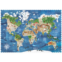 Londji Pocket Puzzle DISCOVER THE WORLD (100 Teile)