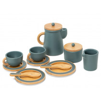 MaMaMeMo KAFFEE & TEE SET aus Holz Emerald Green