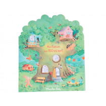Moulin Roty Malbuch mit Stickern EINE GROSSE FAMILIE