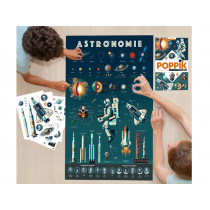 Poppik Stickerposter ASTRONOMIE (8-12J)
