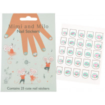 Rex London 25 Nagel-Sticker MIMI & MILO