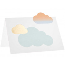 Rico Design 8 TISCHKARTEN Wolken