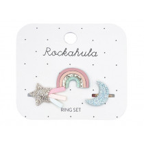 Rockahula 3 Ringe SHIMMER RAINBOW