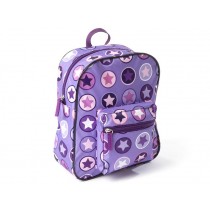 Smallstuff Rucksack Kreise Sterne lila