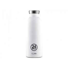 24 Bottles CLIMA Thermosflasche STONE ICE WHITE 500ml