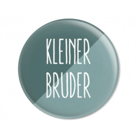 Ava & Yves Button KLEINER BRUDER petrol