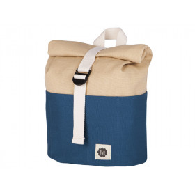 Blafre Rucksack ROLLTOP dunkelblau/beige 1-4 Jahre