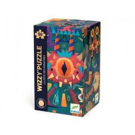 Djeco Wizzy'Puzzles MONSTER PARTY (50 Teile)