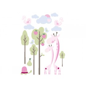 Kids Concept Wandsticker Giraffen