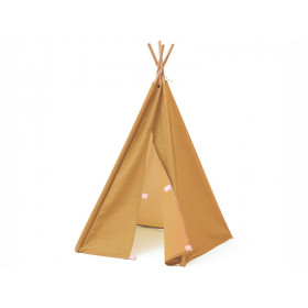 Kids Concept Spielzelt TIPI für PUPPEN gelb