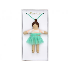 Meri Meri Halskette mit Puppe LILA