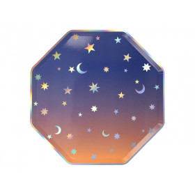 Meri Meri 8 Große Pappteller MAKING MAGIC Sterne
