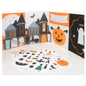 Meri Meri HALLOWEEN Gruselhaus Sticker Set