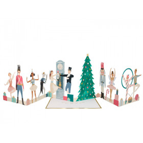 Meri Meri 3D Weihnachtskarte NUSSKNACKER