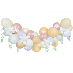 Meri Meri Girlande Ballons PASTEL DAISY