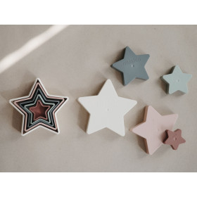 Mushie Stapelspielzeug NESTING STARS
