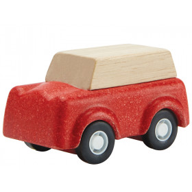 Plantoys Mini Holzauto SUV rot