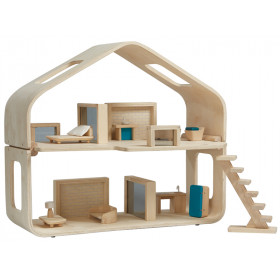 PlanToys Puppenhaus aus Holz MODERN