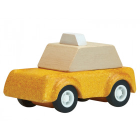 Plantoys Mini Holzauto TAXI gelb