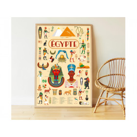 Poppik Stickerposter ÄGYPTEN (7-14J)