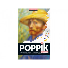 Poppik Kunst Stickerposter VINCENT VAN GOGH (10J)